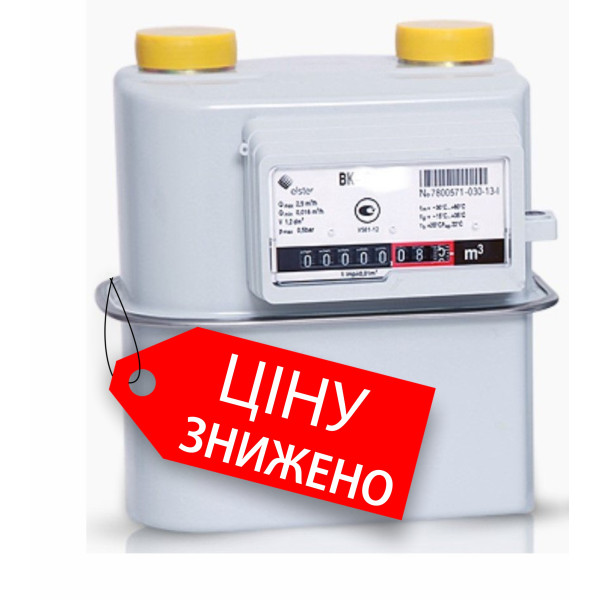 Счетчик газа ELSTER BK-G4MT - 1" (2020 г.)