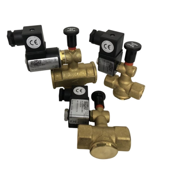 Клапан електромагнітний MADAS M16/RMO N.A. DN15 500 mbar (напівпрохідний)