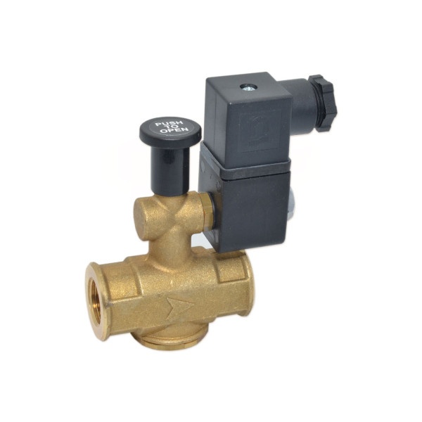 Клапан электромагнитный MADAS M16/RMO N.A. DN15 500 mbar 12V (полупроходной)