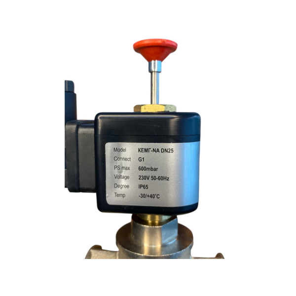 Клапан электромагнитный РЕНОМЕ КЕМГ N.A. DN25 600 mbar
