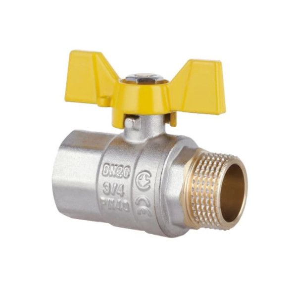 Кран кульовий SD Plus 3/4" PN40 ВЗ (мама-папа)