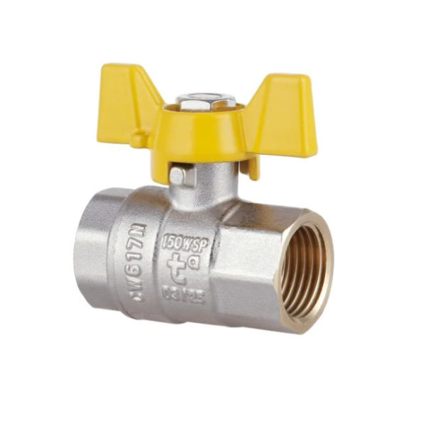 Кран кульовий SD Plus 1/2" PN40 ВВ (мама-мама)