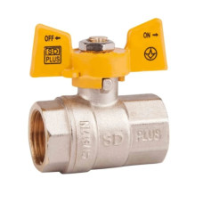 Кран кульовий SD Plus 3/4" PN40 ВВ (мама-мама)