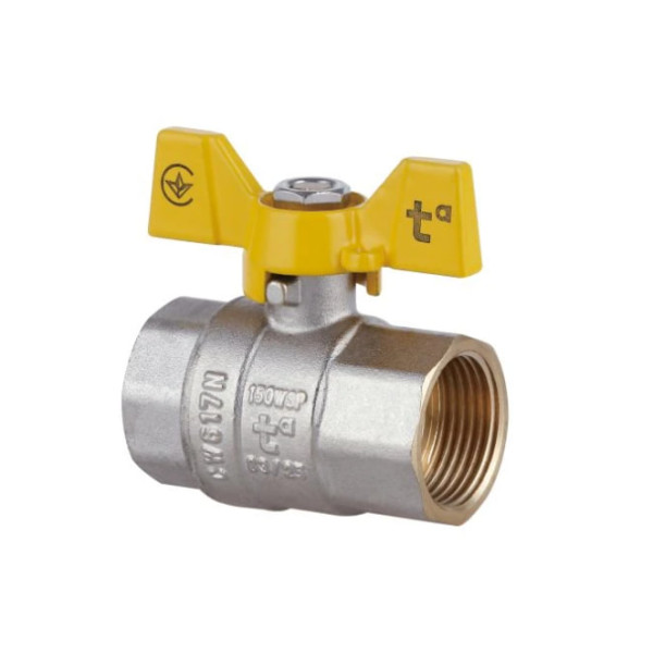 Кран кульовий SD Plus 3/4" PN40 ВВ (мама-мама)