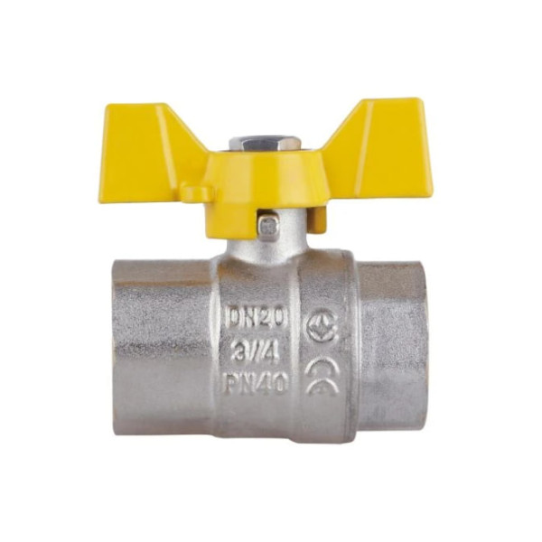 Кран кульовий SD Plus 3/4" PN40 ВВ (мама-мама)