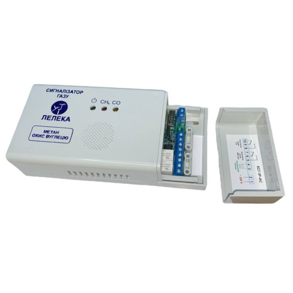 Сигнализатор газа Лелека-2 КСГ-ИР-ДС (СН4+CO) 12 V