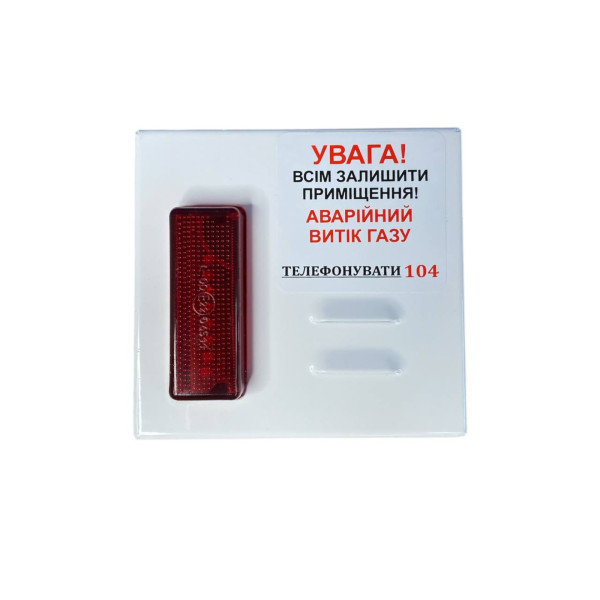 Прибор свето-звукового оповещения СТРАЖ СЗП-З1 220 V (наружный)