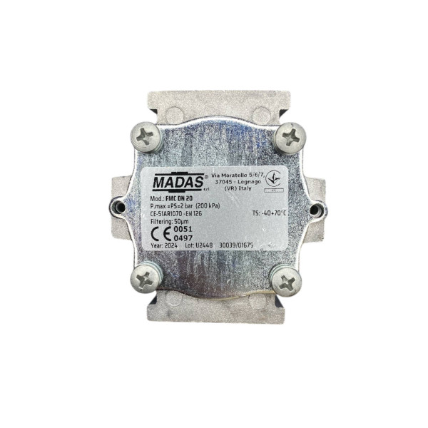 Фільтр газовий MADAS FMC DN20 (різьба) 2 bar
