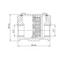 Фільтр газовий KOER KG.F01.A DN15 (різьба) 2 bar