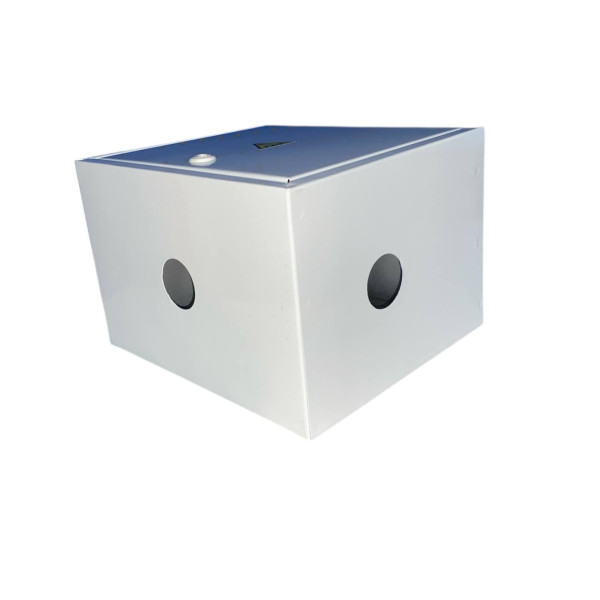 Ящик (шафа) для регулятора тиску газу (білий)