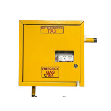 Ящик (шафа) для лічильника газу та регулятора ШГРПВ - 1Л- 20х25-6/0,05 FE6-10-25 FES (M-G-1 1/4, 110мм. G1,6-G4)