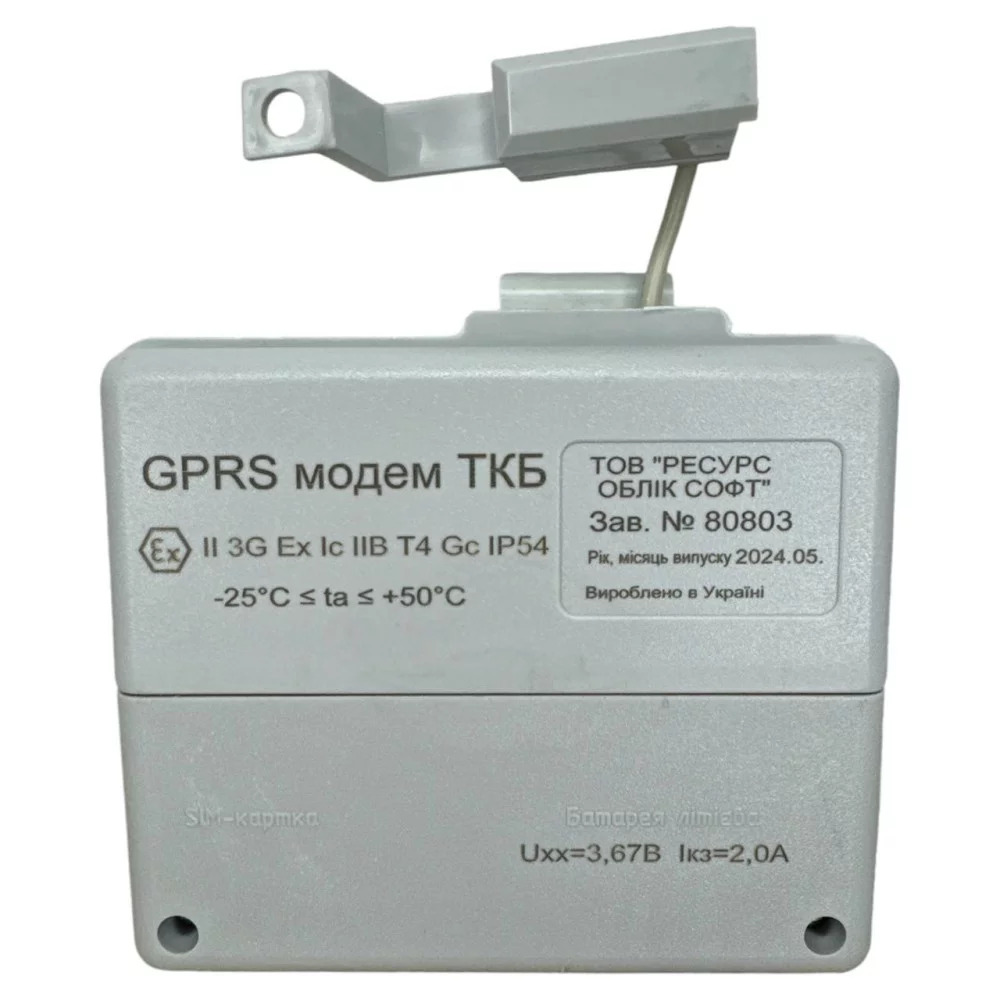 Дистанційна передача даних GPRS-модем ТКБ